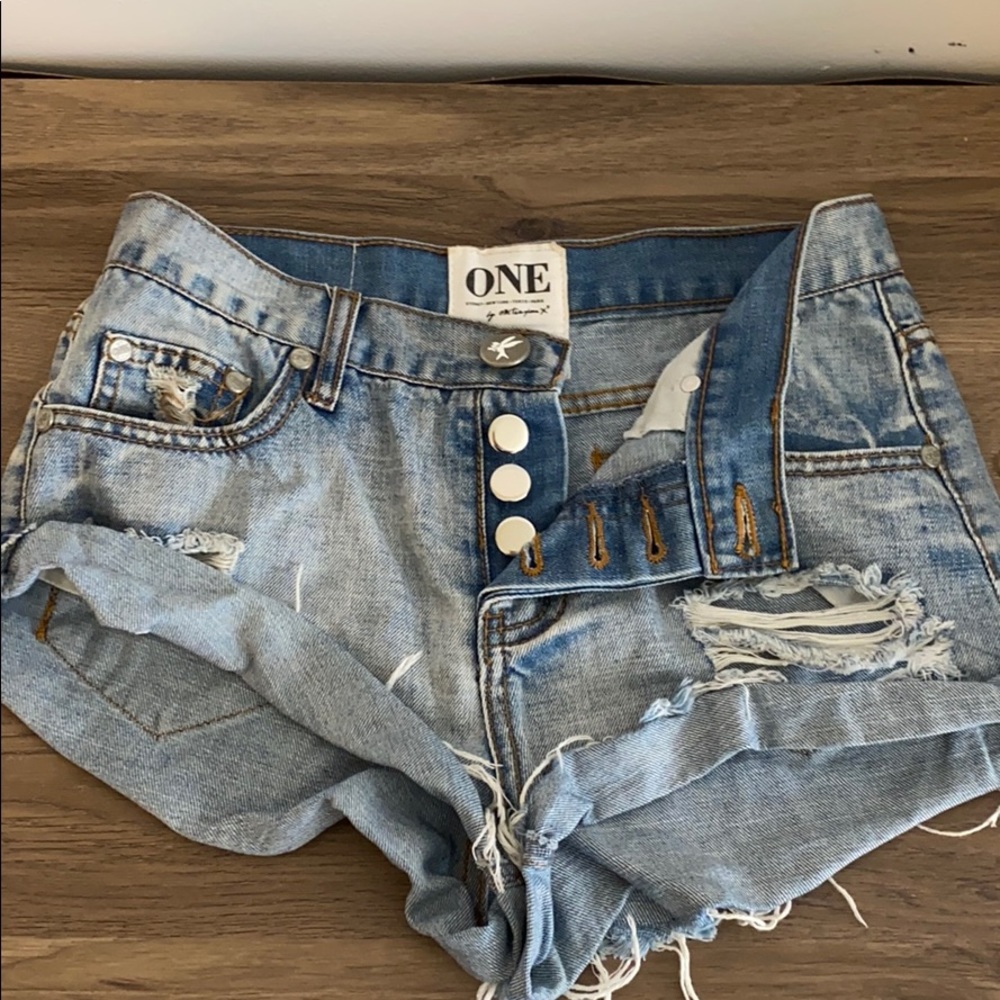 One teaspoon shorts!